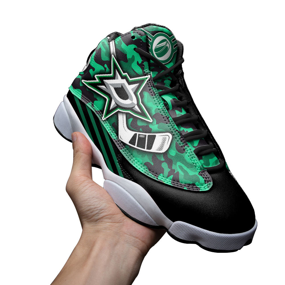 Dallas Stars J13 Sneakers Custom Shoes-Gear Wanta