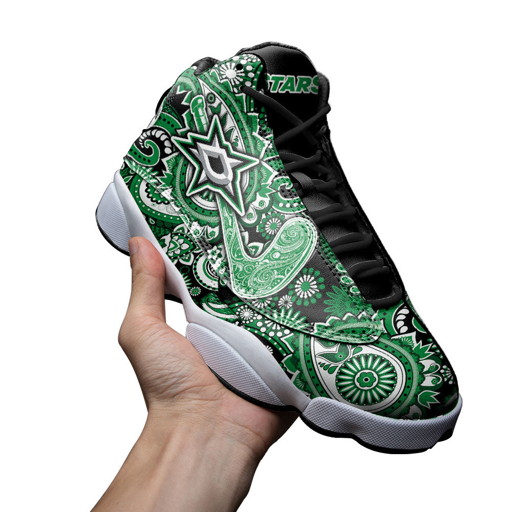 Dallas Stars J13 Sneakers Custom Shoes-Gear Wanta