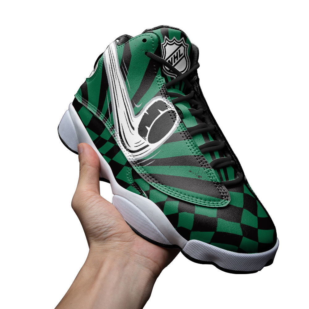 Dallas Stars J13 Sneakers Sport Custom Shoes-Gear Wanta