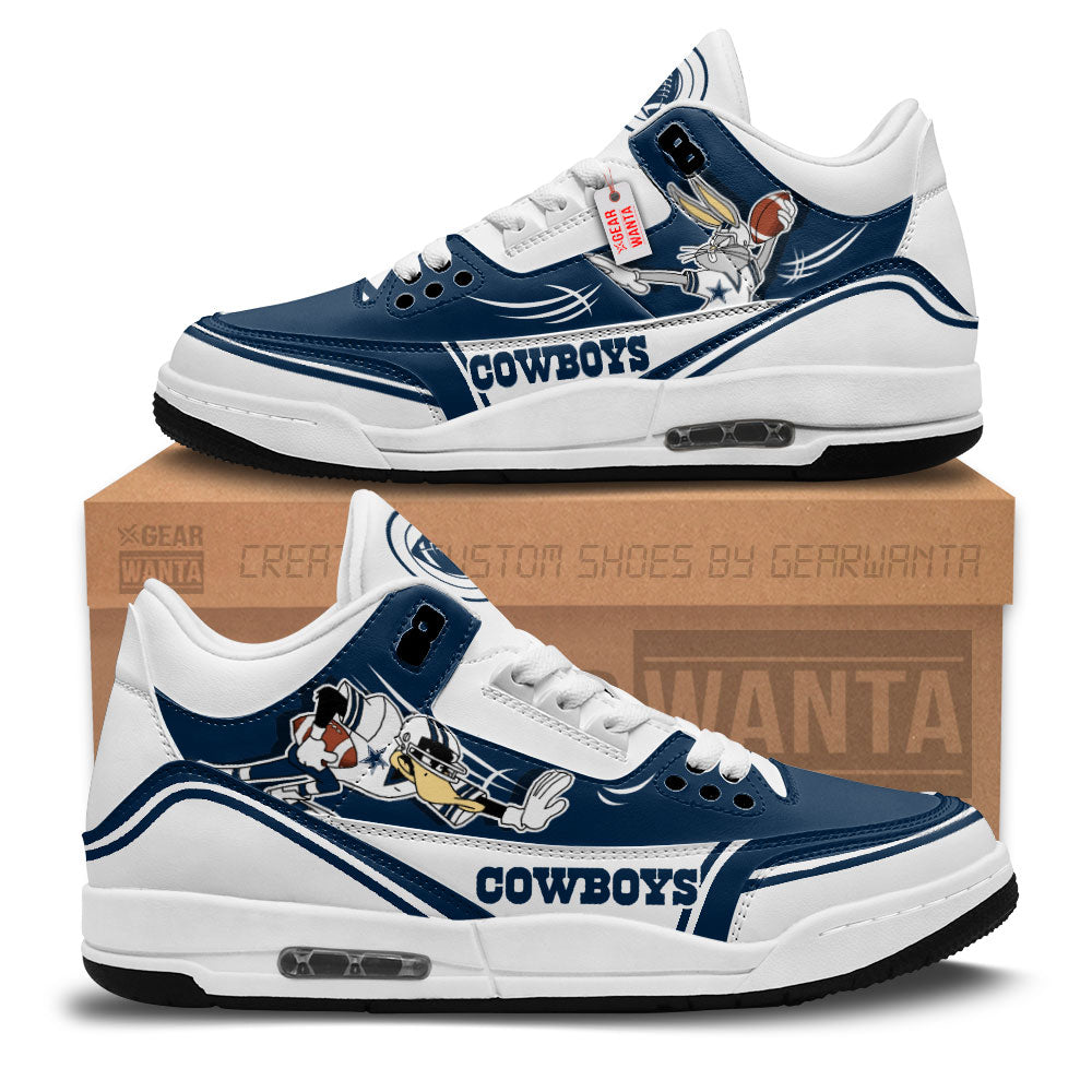 Dallas Stars J3 Sneakers Custom Shoes-Gear Wanta