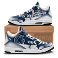 Dallas Stars J3 Sneakers Custom Shoes-Gear Wanta