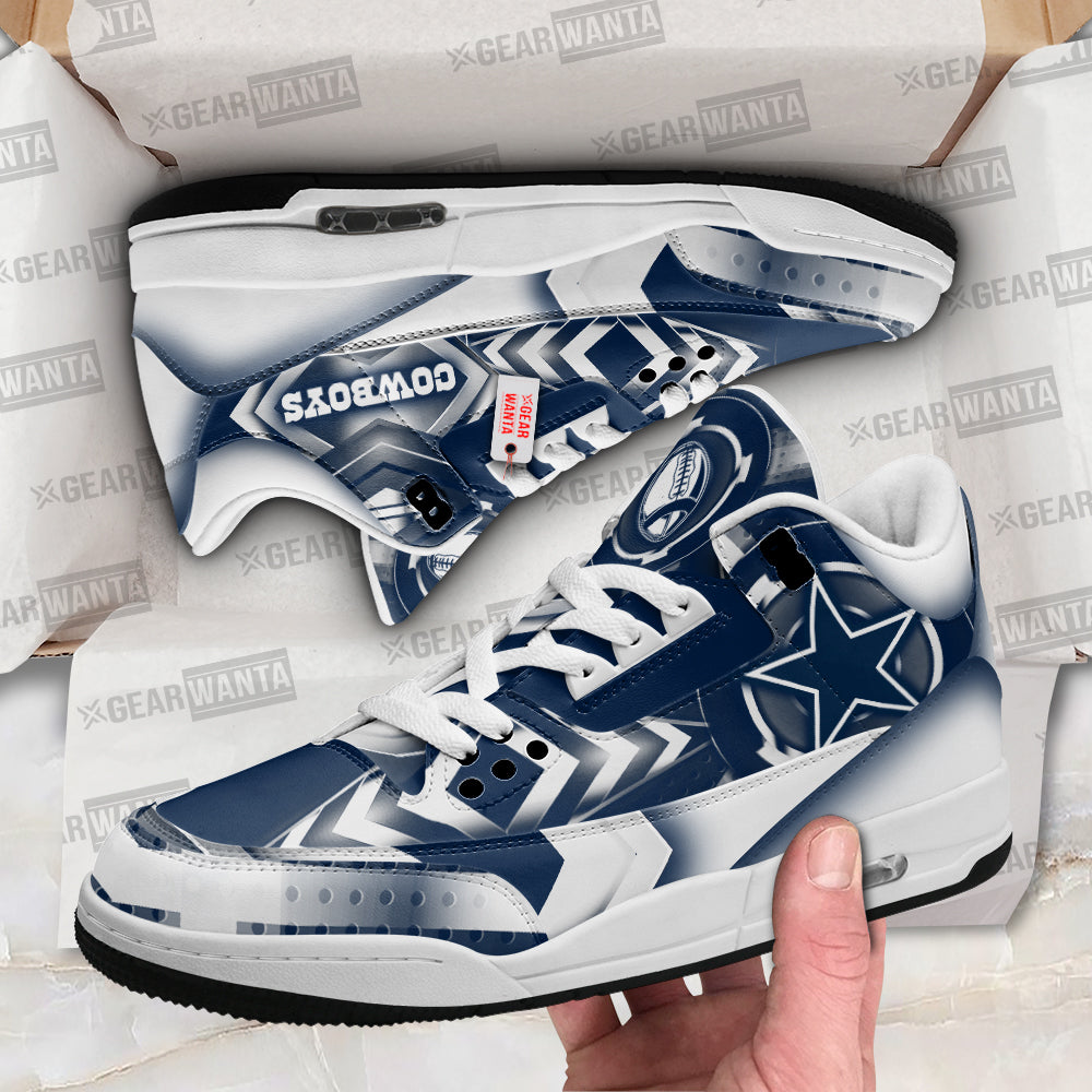 Dallas Stars J3 Sneakers Custom Shoes-Gear Wanta