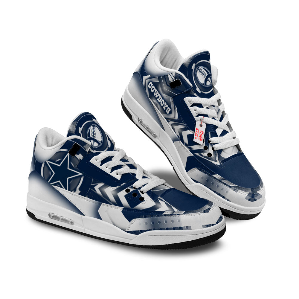 Dallas Stars J3 Sneakers Custom Shoes-Gear Wanta