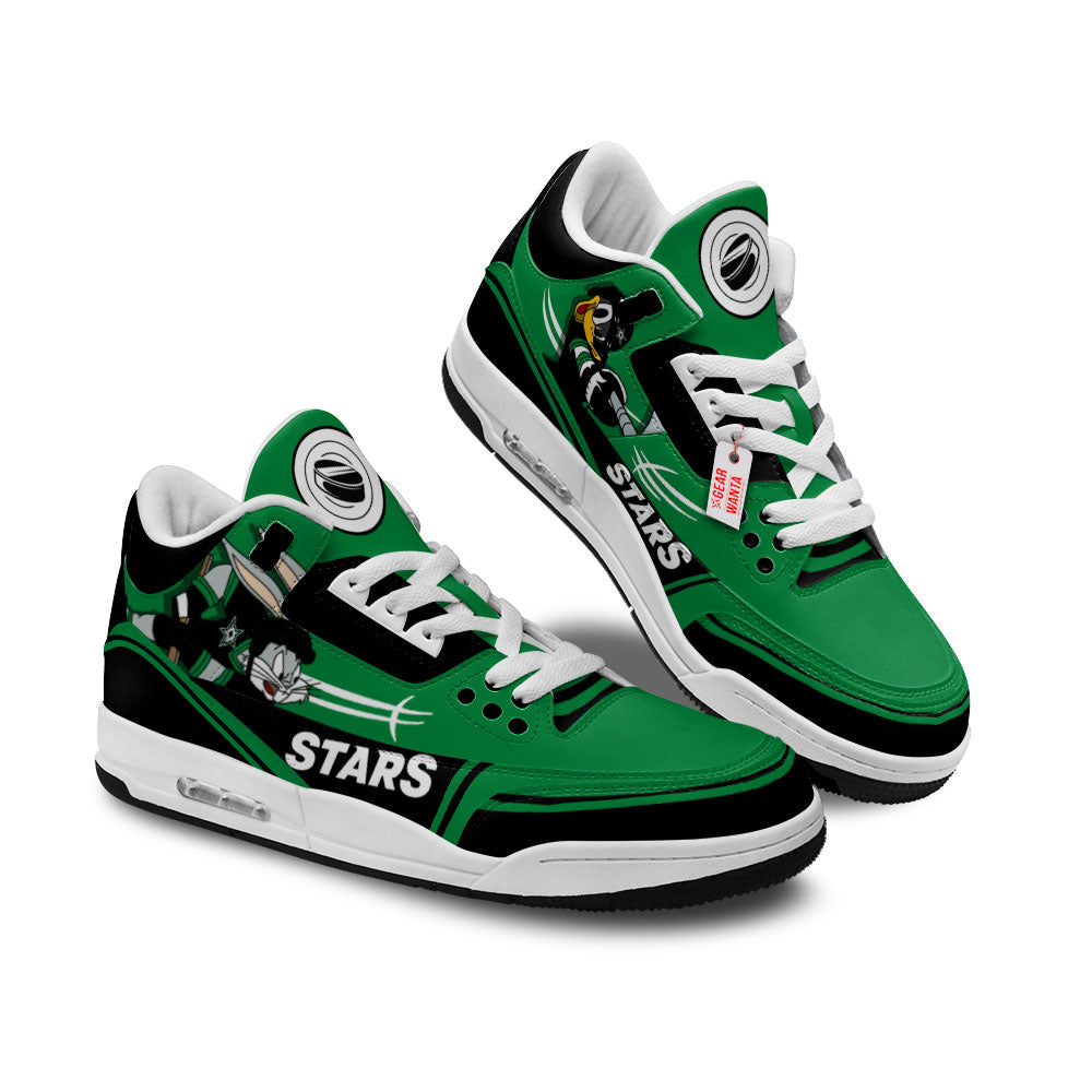 Dallas Stars J3 Sneakers Custom Shoes-Gear Wanta