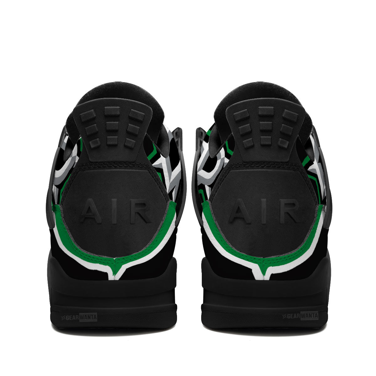 Dallas Stars Aj4 Sneakers Custom Shoes-Gear Wanta