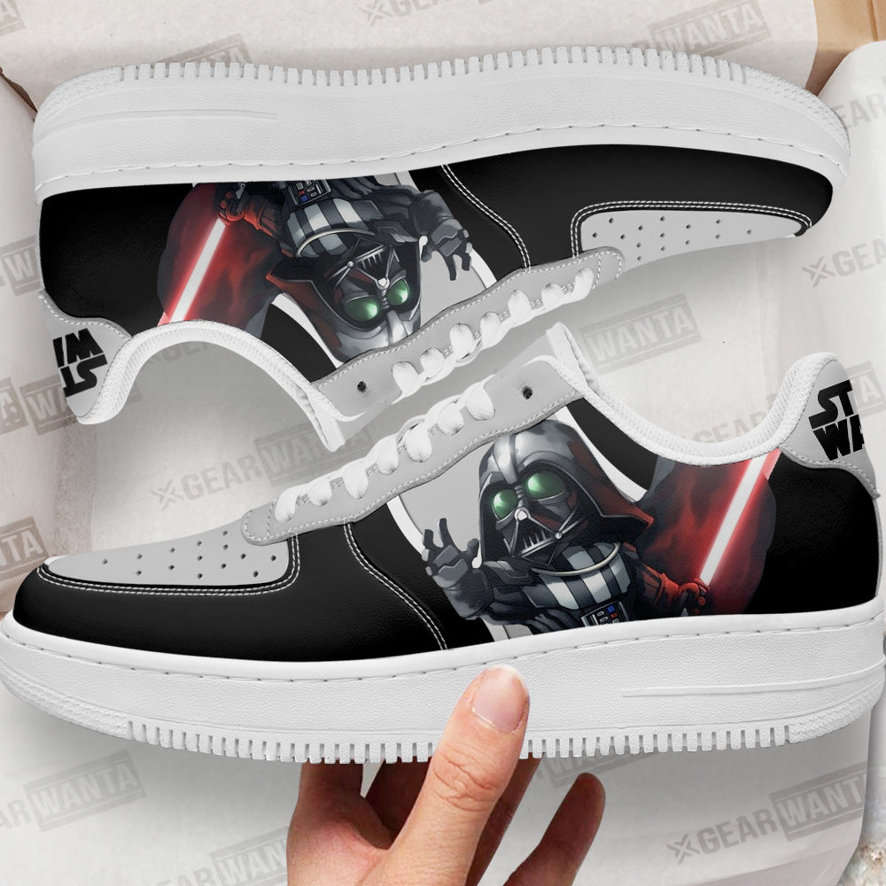 Darth Vader Star Wars Custom Air Sneakers LT11-Gear Wanta