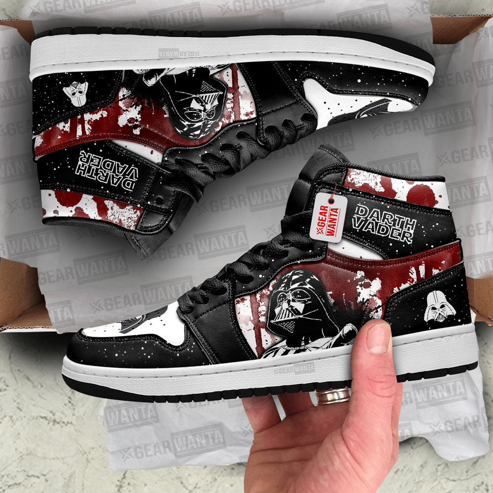 Darth Vader Star Wars J1 Shoes Custom Sneakers PT21-Gear Wanta