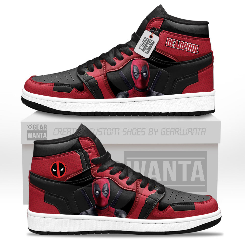 Deadpool J1-Sneakers Movies Custom Shoes Gearwanta.com