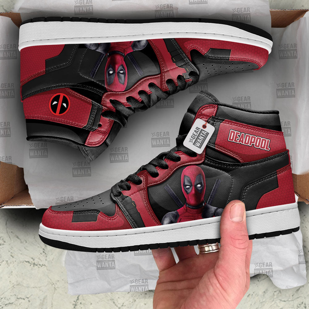 Deadpool J1-Sneakers Movies Custom Shoes Gearwanta.com