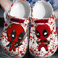 Deadpool Superhero Clogs Shoes-gearwanta.com