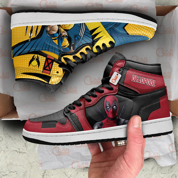 Deadpool Wolverine J1 Shoes Custom Sneakers