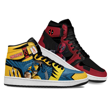 Deadpool Wolverine J1 Sneakers