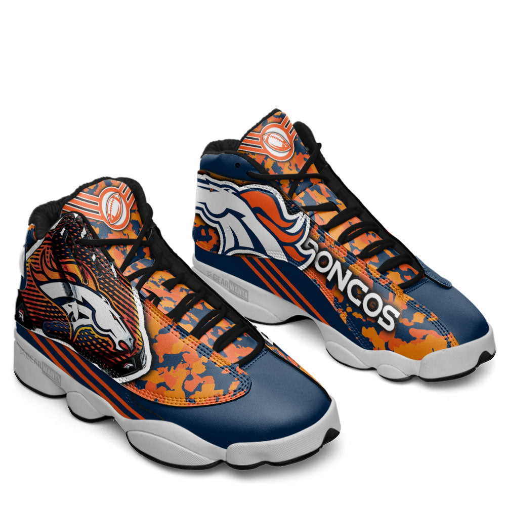 Denver Broncos J13 Sneakers Custom Shoes-Gear Wanta