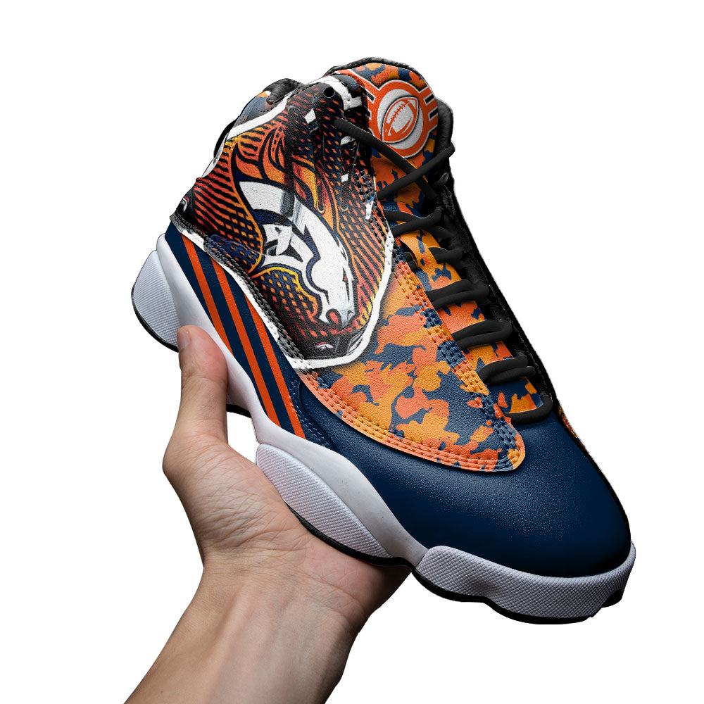 Denver Broncos J13 Sneakers Custom Shoes-Gear Wanta