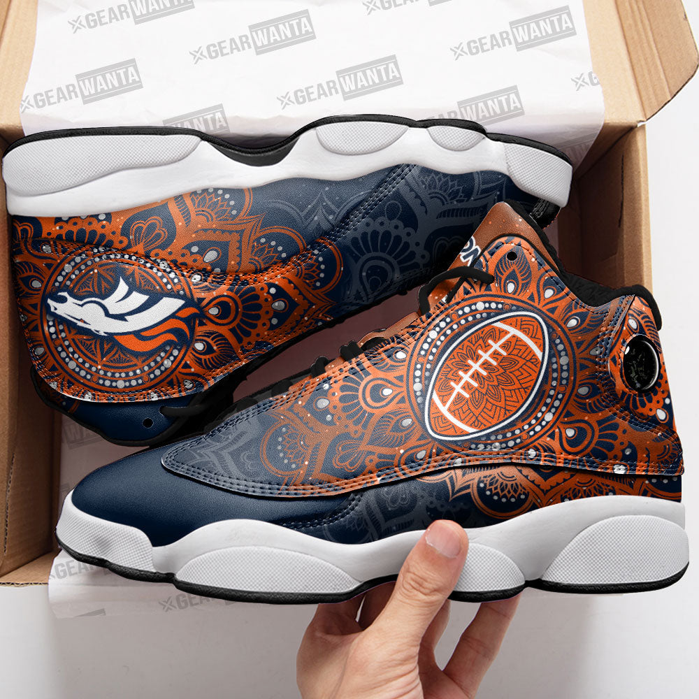 Denver Broncos J13 Sneakers Custom Shoes-Gear Wanta