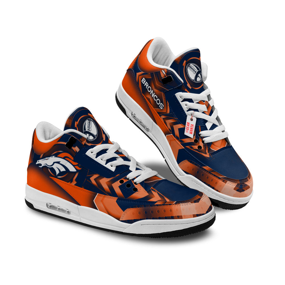 Denver Broncos J3 Sneakers Custom Shoes-Gear Wanta