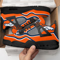 Denver Broncos Aj4 Sneakers Custom Shoes-Gear Wanta