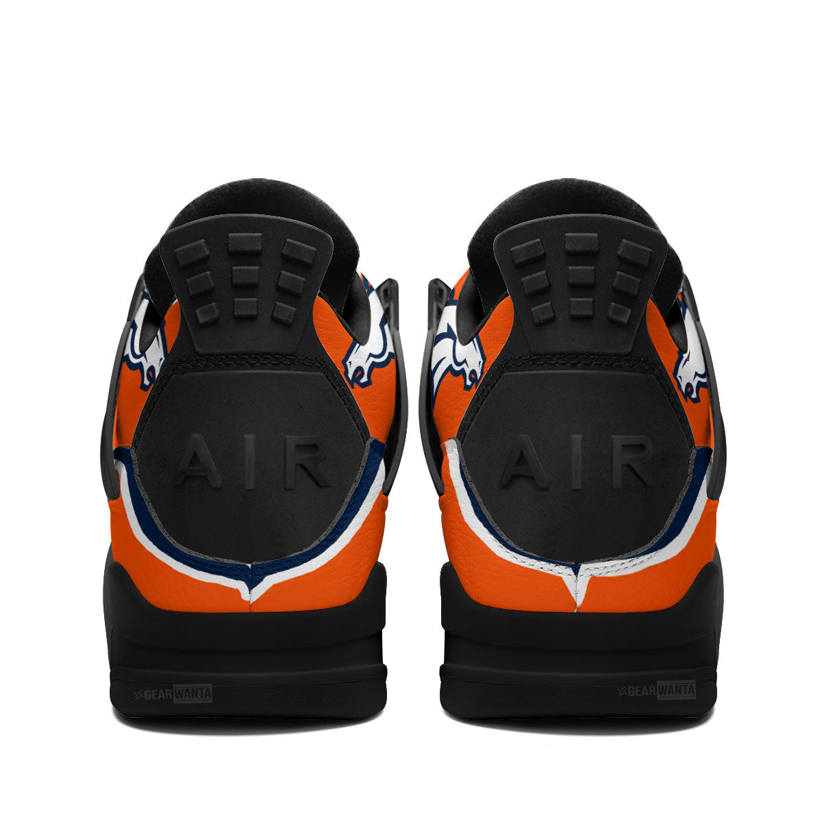 Denver Broncos Aj4 Sneakers Custom Shoes-Gear Wanta