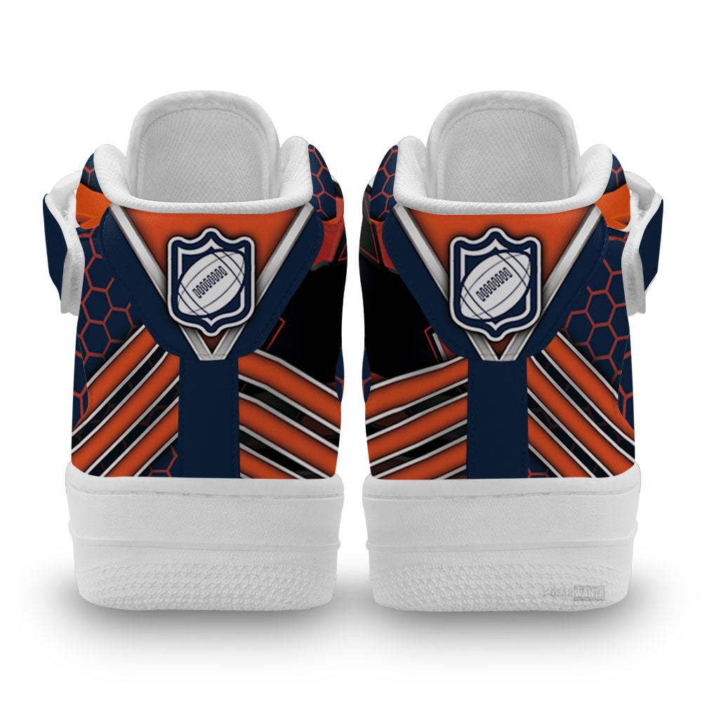 Denver Broncos Sneakers Custom Air Mid Shoes For Fans-Gear Wanta