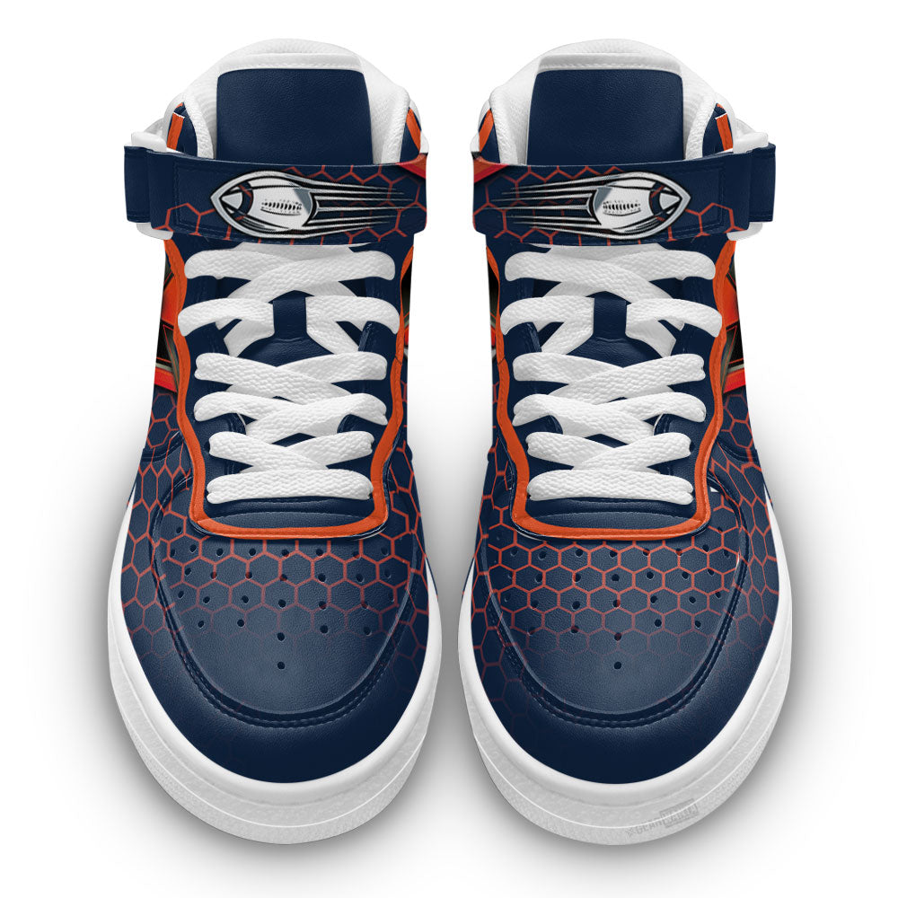 Denver Broncos Sneakers Custom Air Mid Shoes For Fans-Gear Wanta