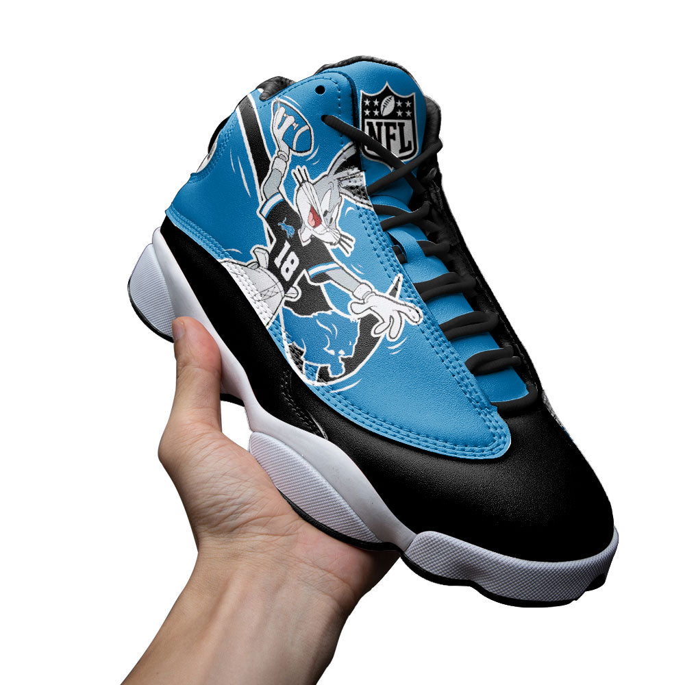 Detroit Lions J13 SneakersCustom Shoes-Gear Wanta