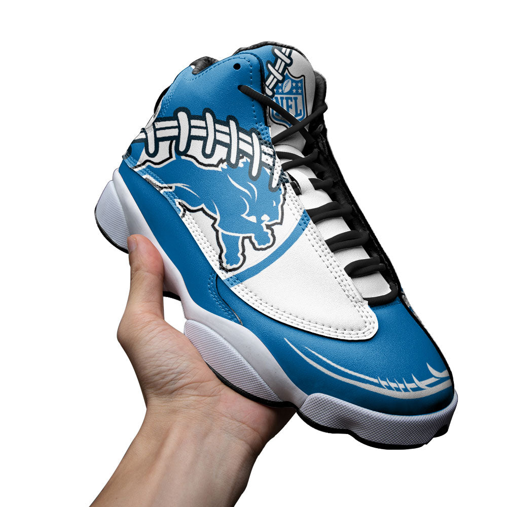 Detroit Lions J13 Sneakers Custom Shoes-Gear Wanta