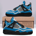 Detroit Lions Aj4 Sneakers Custom Shoes-Gear Wanta