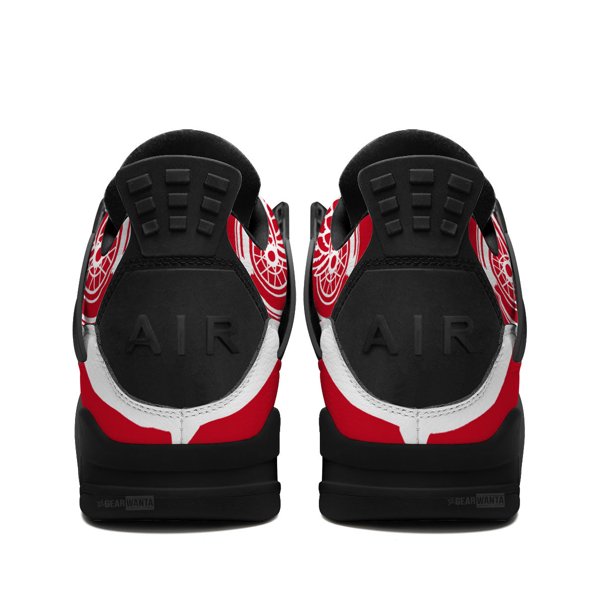 Detroit Red Wings Aj4 Sneakers Custom Shoes-Gear Wanta