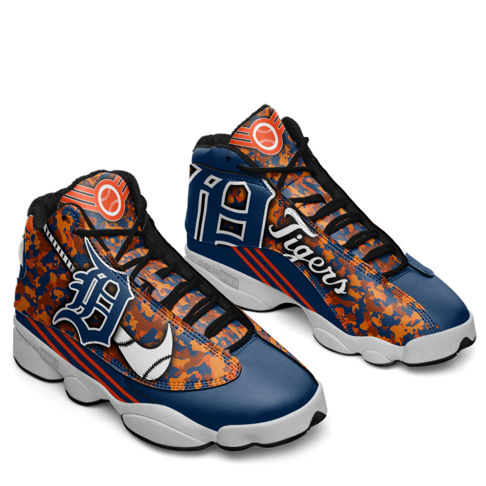 Detroit Tigers J13 Sneakers Custom Shoes-Gear Wanta