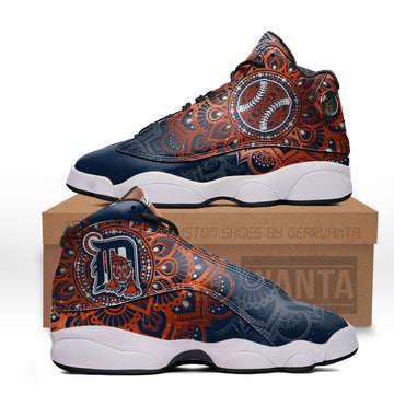 Detroit Tigers J13 Sneakers Custom Shoes-Gear Wanta