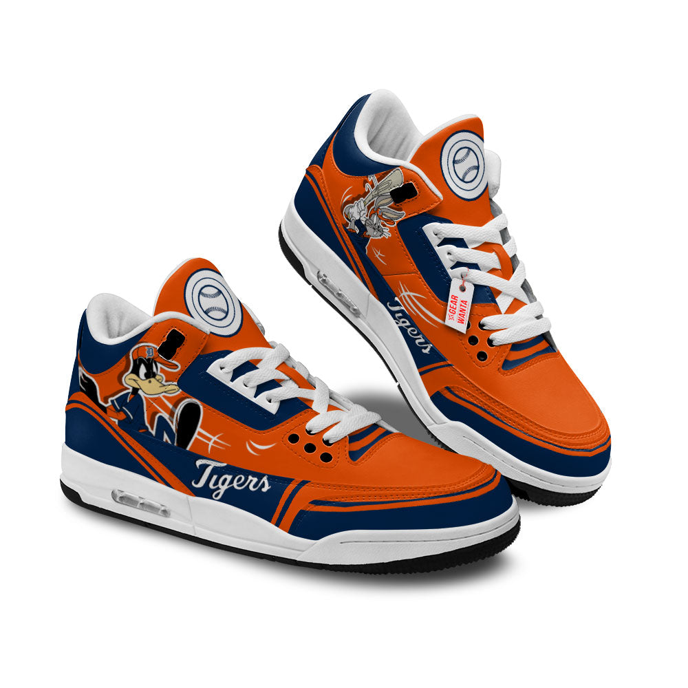 Detroit Tigers J3 Sneakers Custom Shoes-Gear Wanta