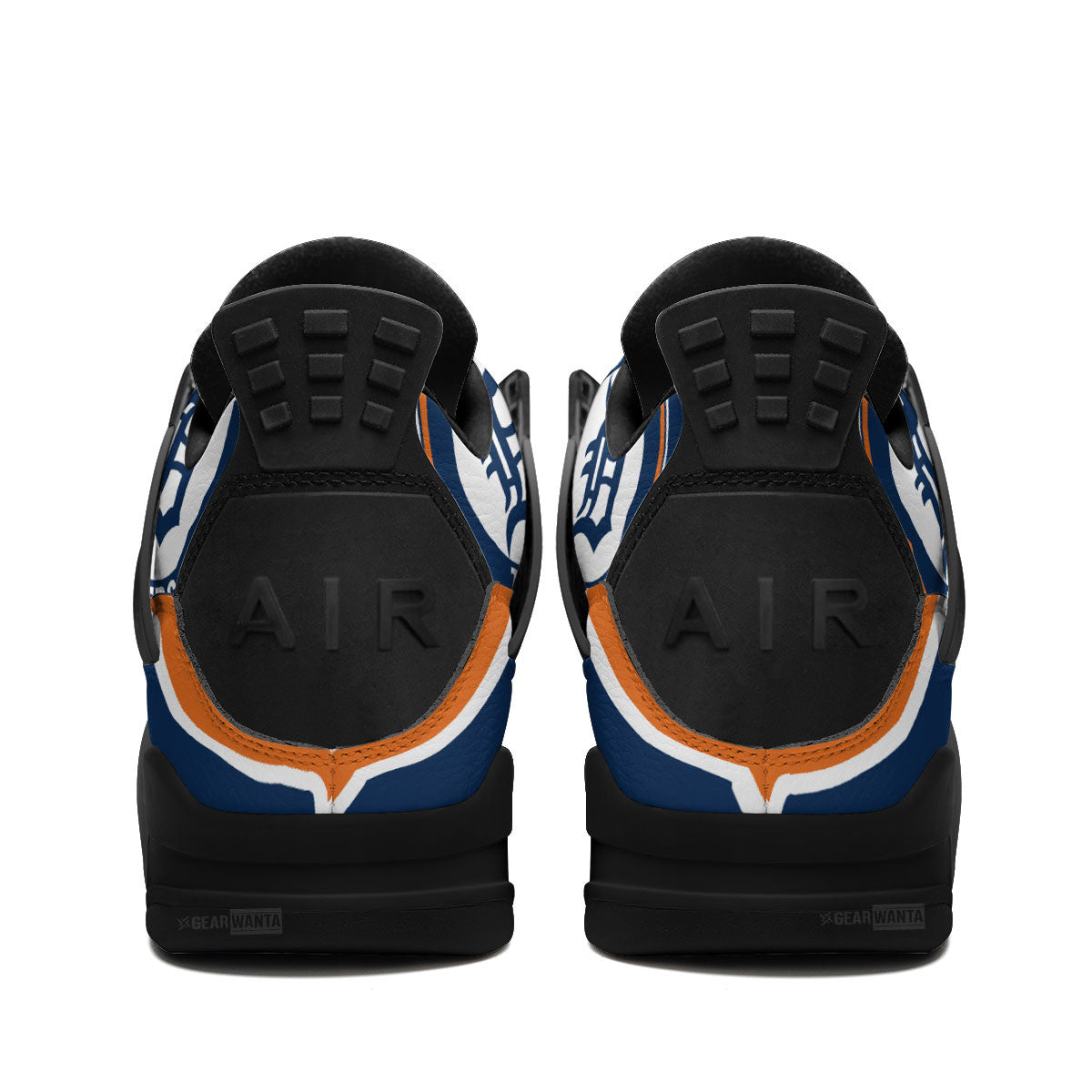 Detroit Tigers Aj4 Sneakers Custom Shoes-Gear Wanta