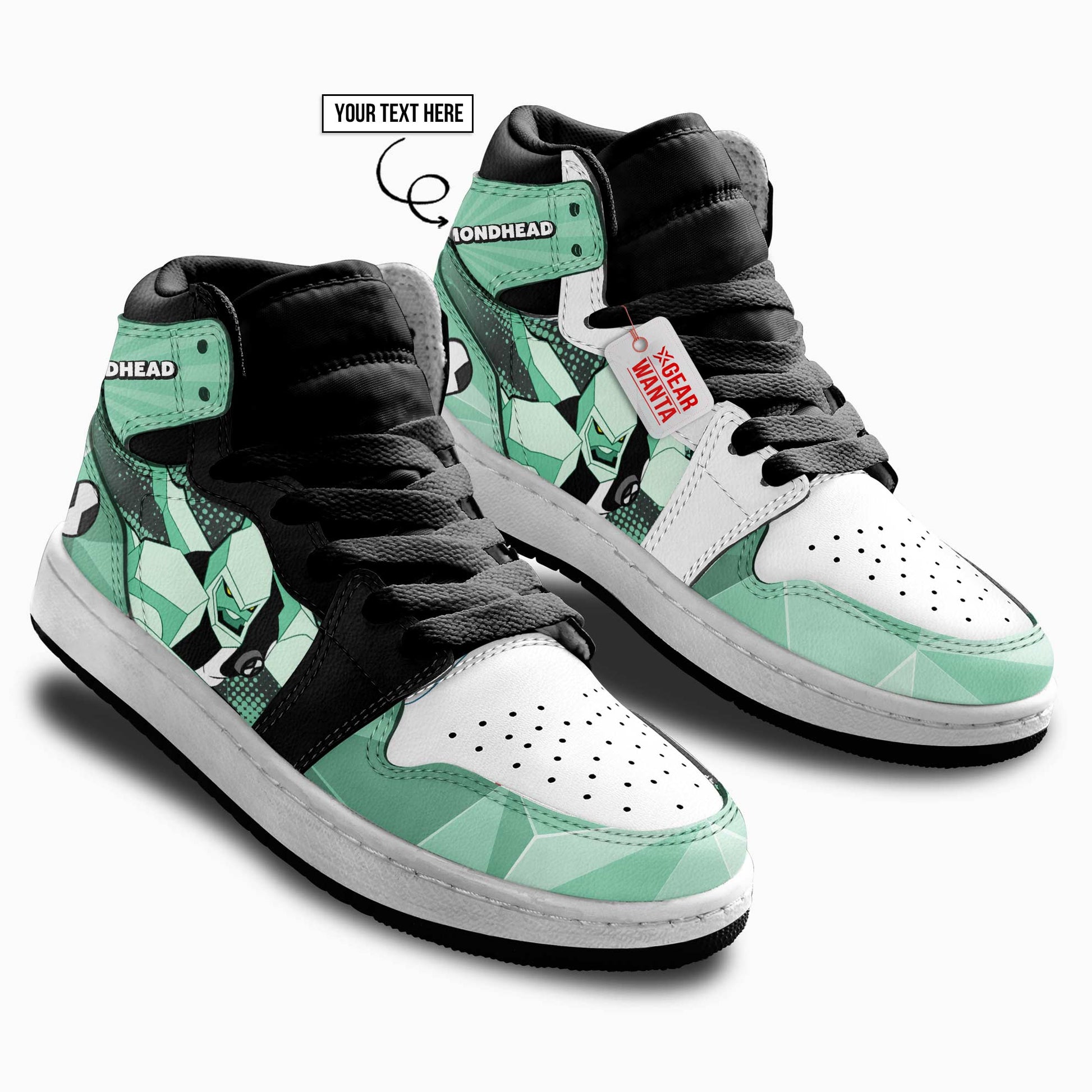 Diamondhead Kid J1s Sneakers Cartoon Collection - Gearwanta.com