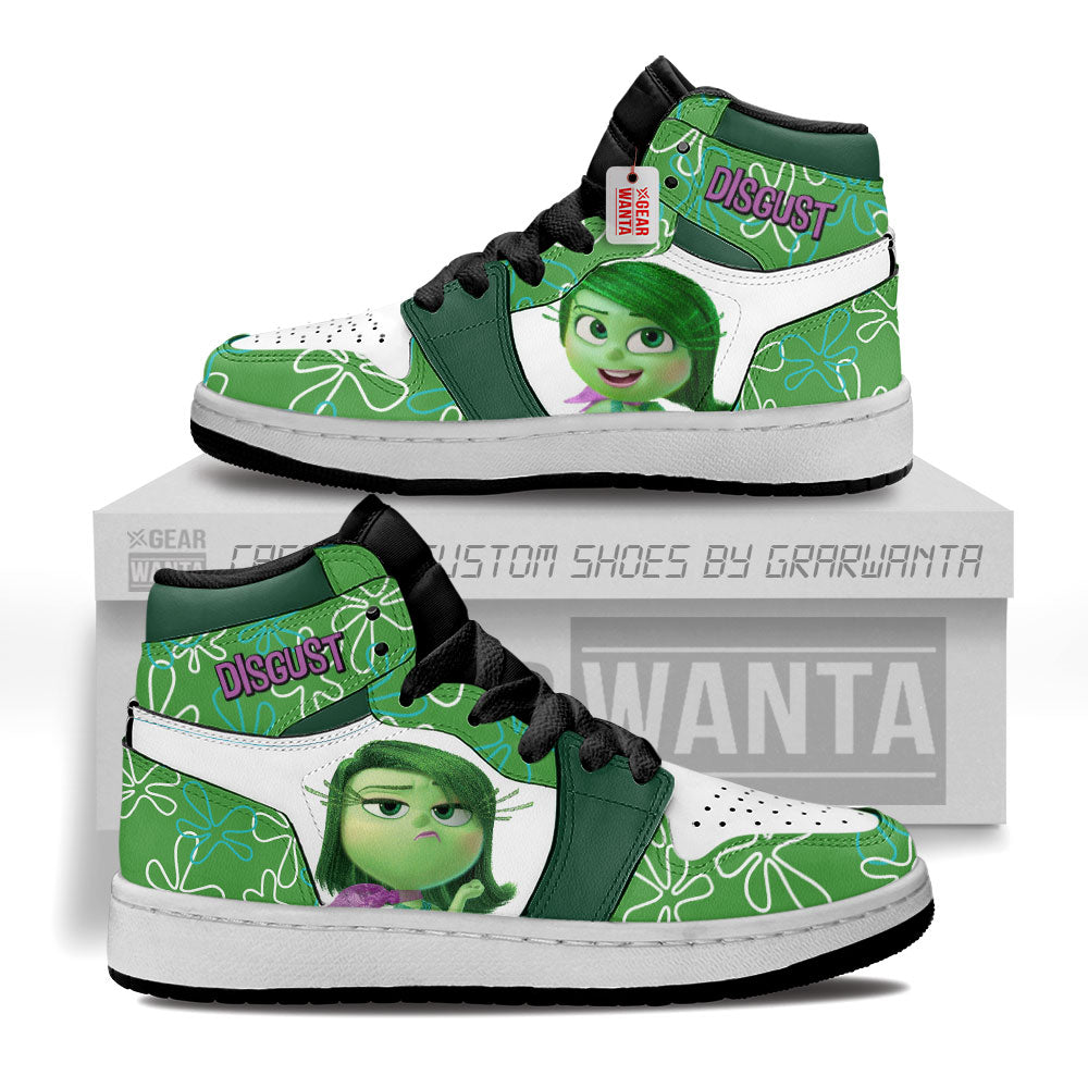Disgust Kid J1s Sneakers Personalized Cartoon Collection - Gearwanta.com