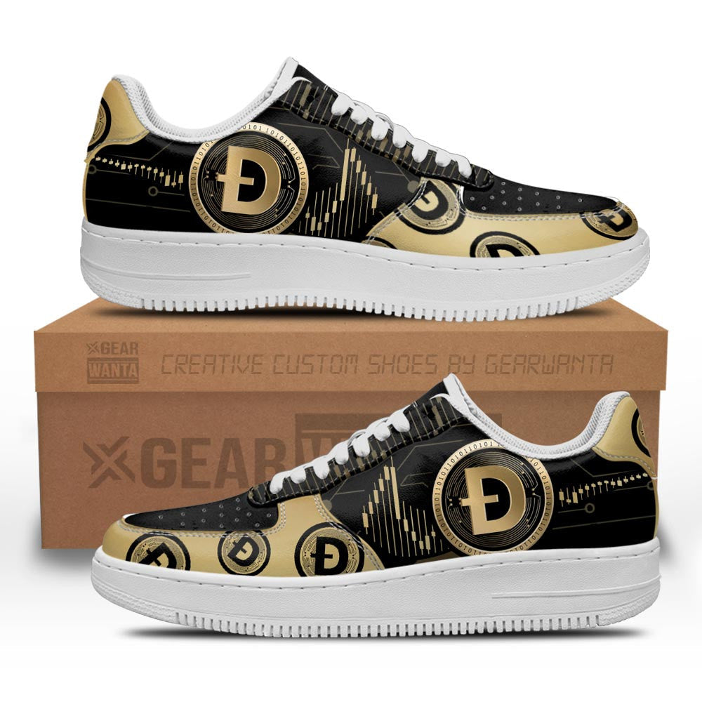 Dogecoin Shoes Custom Sneakers TT14-Gear Wanta