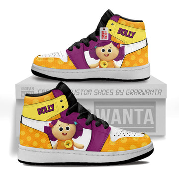 Dolly Kid J1s Sneakers Personalized Cartoon Collection - Gearwanta.com
