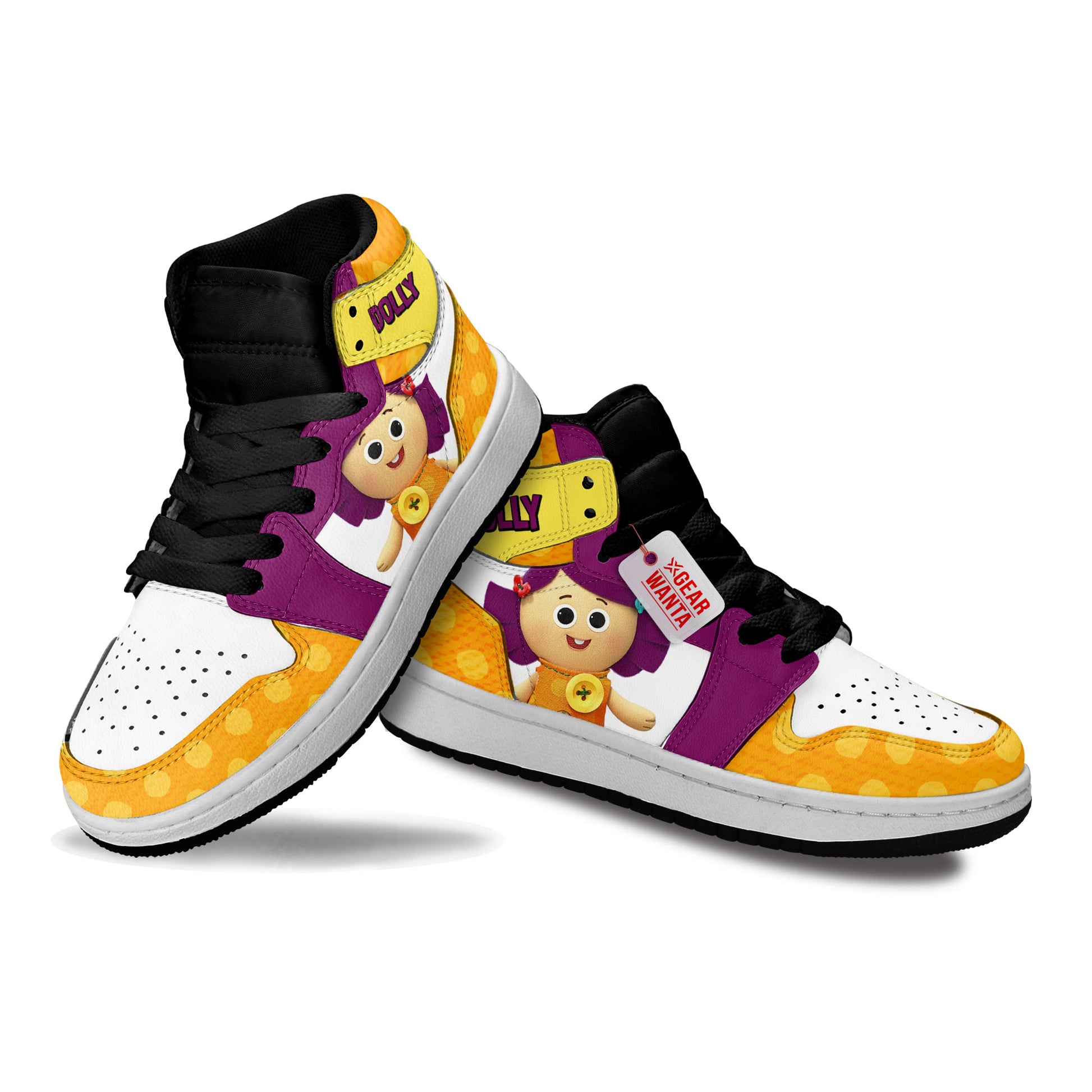Dolly Kid J1s Sneakers Personalized Cartoon Collection - Gearwanta.com