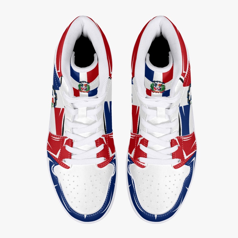 Dominican Republic Flag JD1 High Top Shoes 