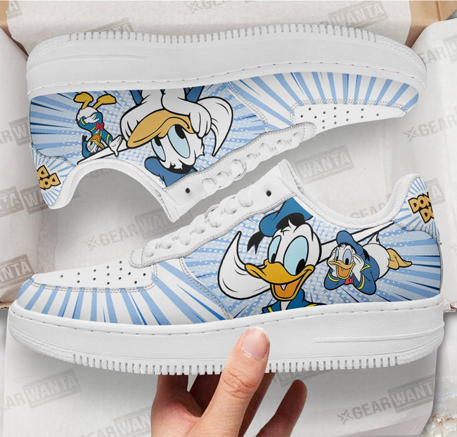 Donald Air Sneakers Custom Shoes-Gear Wanta