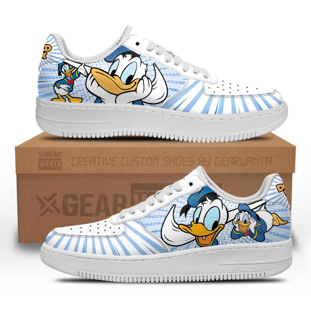 Donald Air Sneakers Custom Shoes-Gear Wanta