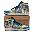 Donald Duck J1 Shoes Custom For Fans- gearwanta.com