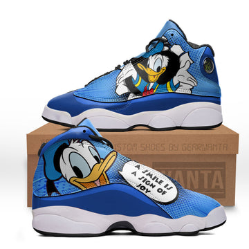 Donald J13 Sneakers Custom Comic Style Shoes-Gear Wanta