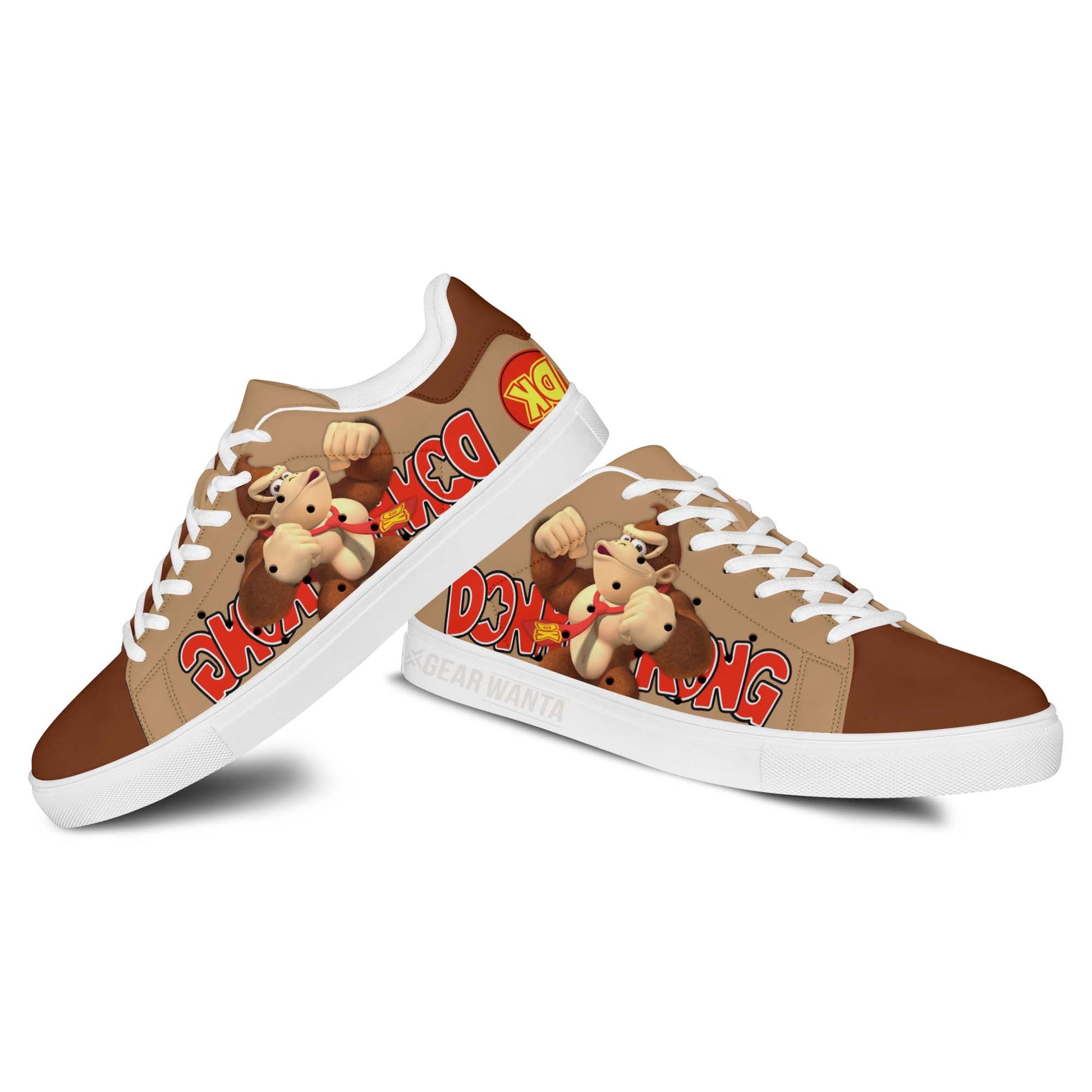 Donkey Kong Stan Shoes Custom Donkey Kong Game Shoes-Gear Wanta