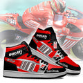 Ducati Desmosedici GP7 Moto Custom J1 Shoes Custom Sneakers For Fans TT07-Gear Wanta