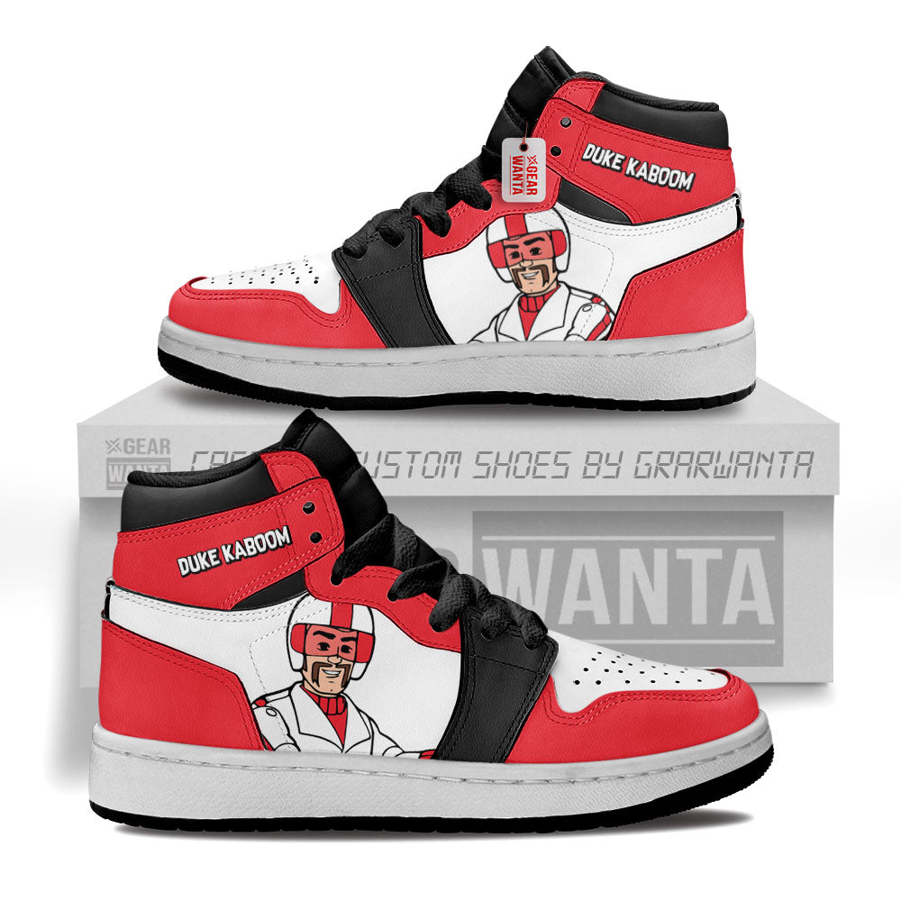 Duke Kaboom Kid J1s Sneakers Personalized Cartoon Collection - Gearwanta.com