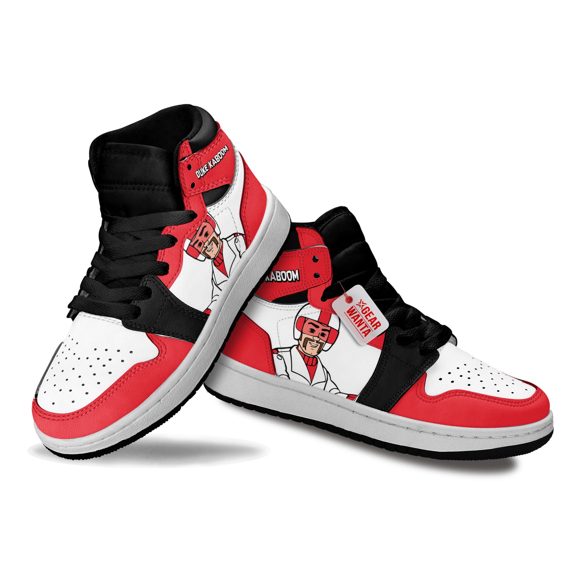 Duke Kaboom Kid J1s Sneakers Personalized Cartoon Collection - Gearwanta.com