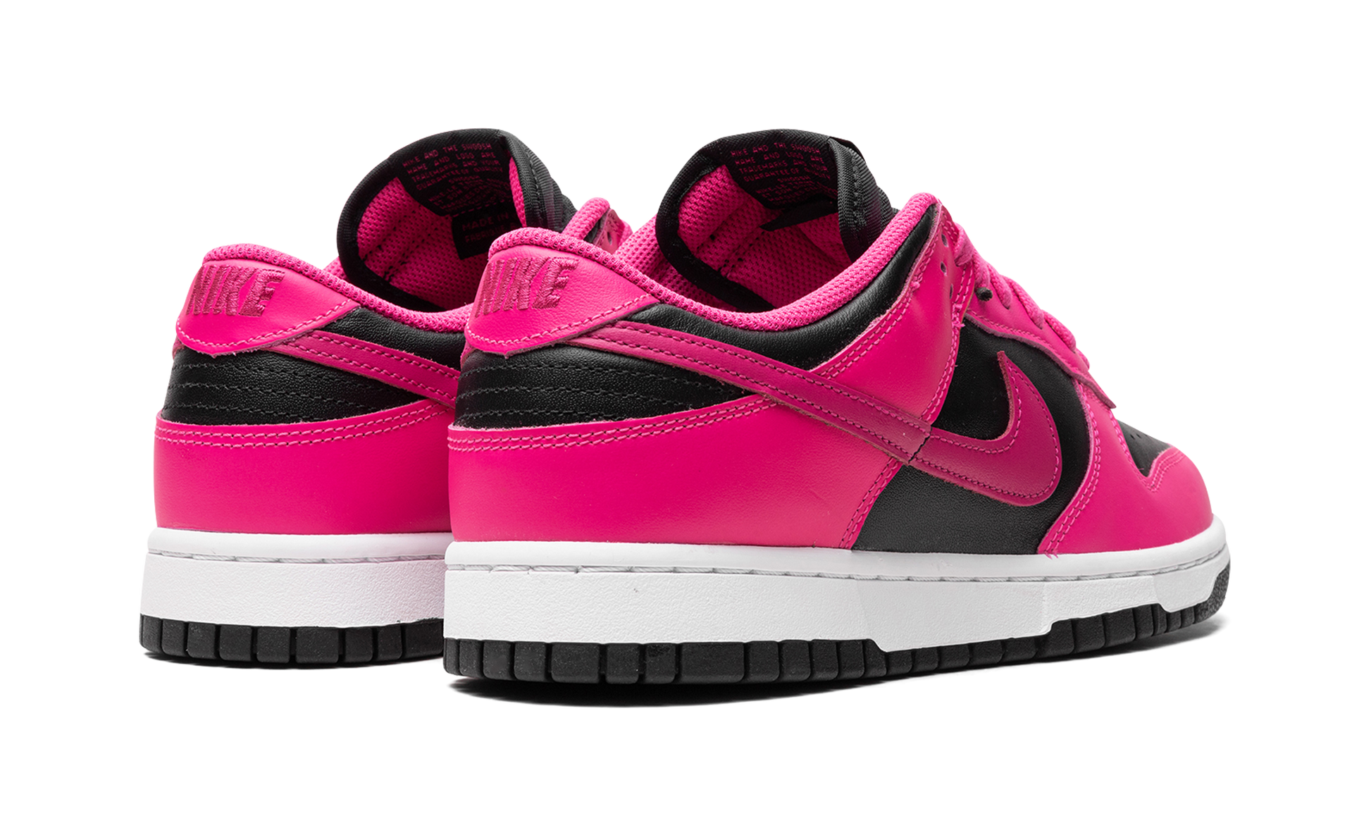 DUNK LOW WMNS "Fierce Pink/Black"