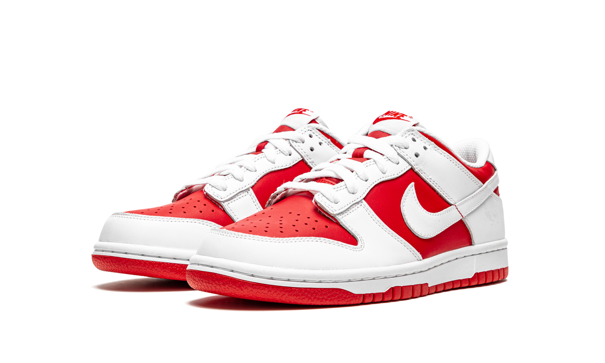 Dunk Low GS "White / University Red"