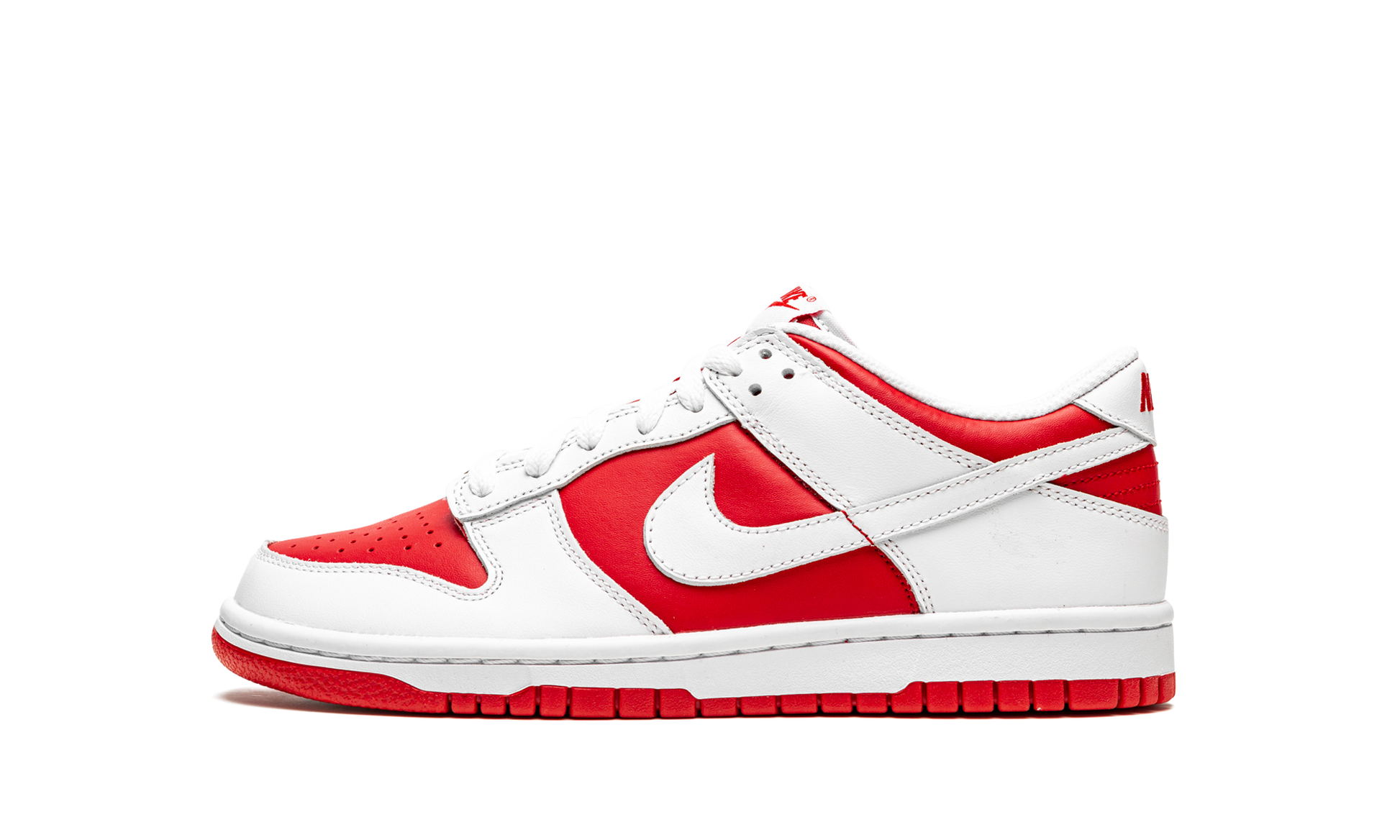 Dunk Low GS "White / University Red"