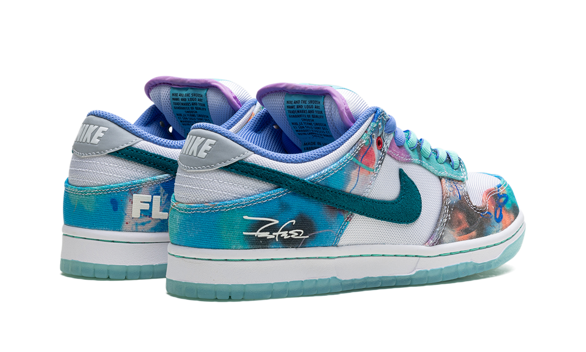 Dunk Low SB "Futura Laboratories - Bleached Aqua"